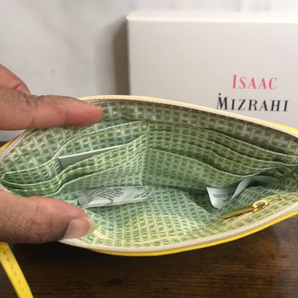 COPY - Isaac Mizrahi Lemon Ava Wristlet Wallet - Picture 4 of 6